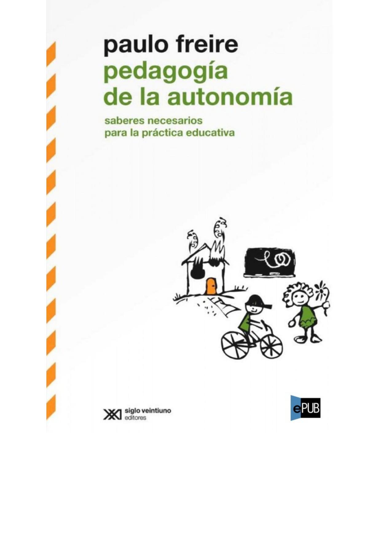 Pedagogía de la autonomía