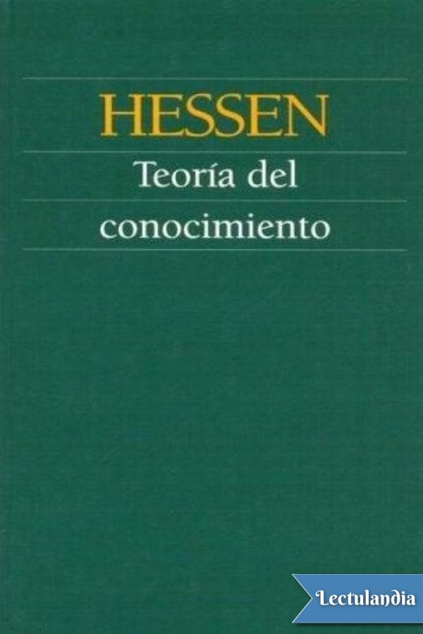 Teoría del conocimiento