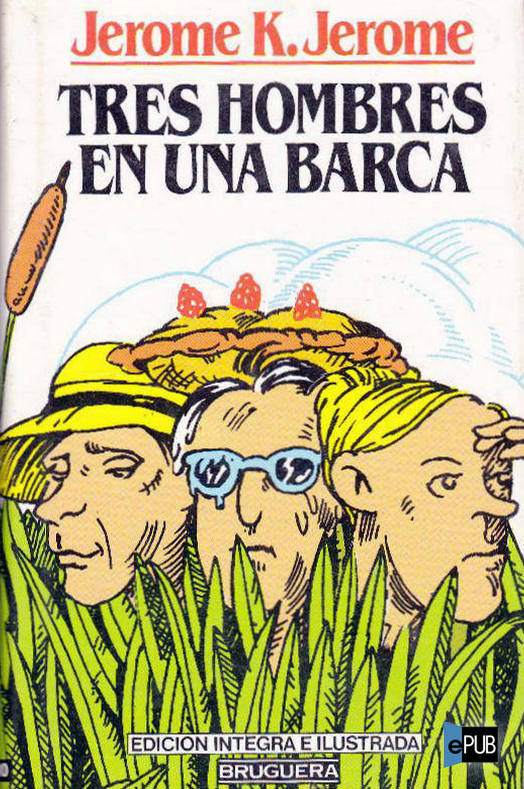 Tres hombres en una barca